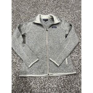 Women's Patagonia Full zip Sweater Collar Sz Small  ( 2049)